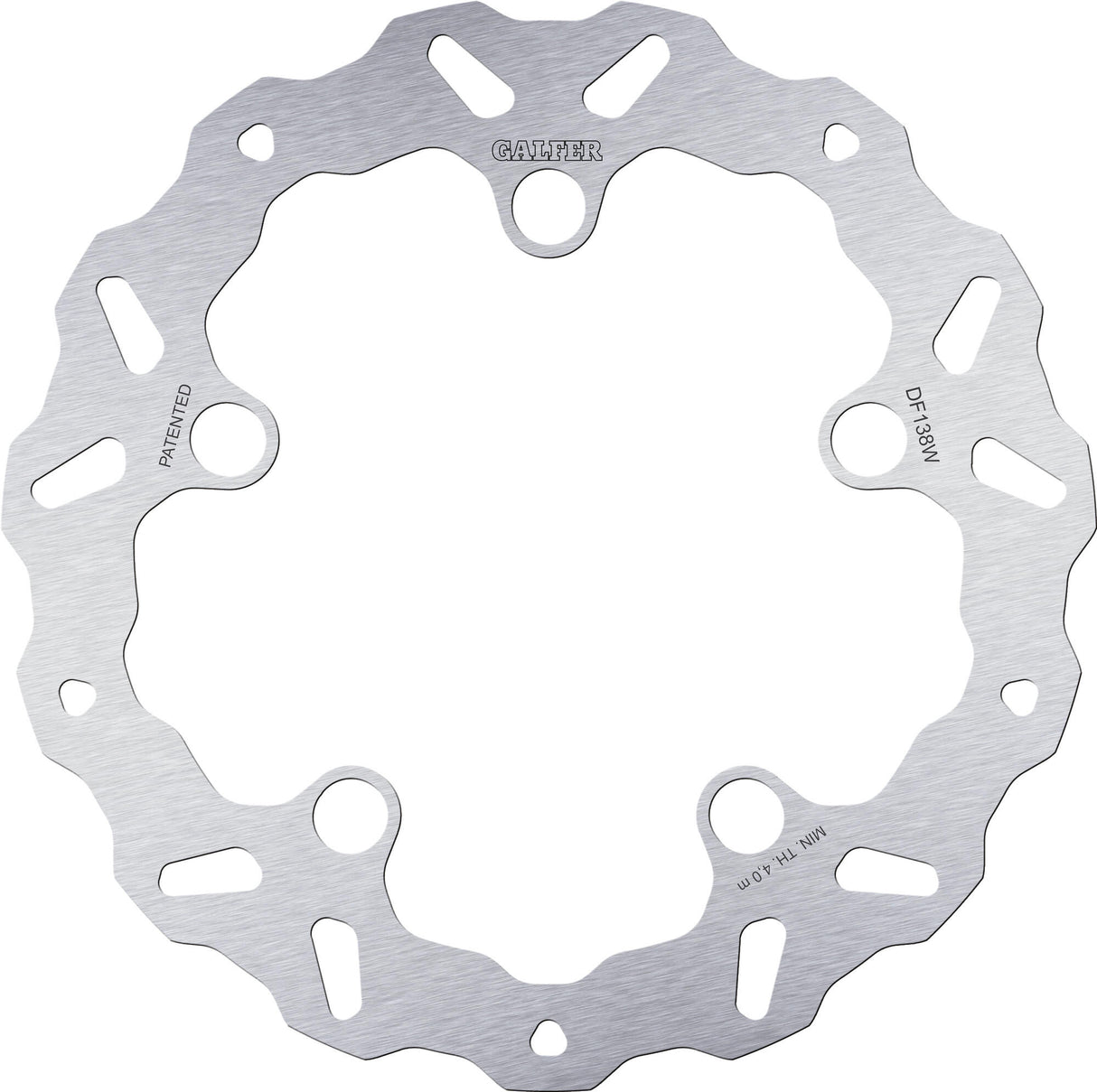 Galfer golf remschijf df138 rotor brake rotors starr r90r