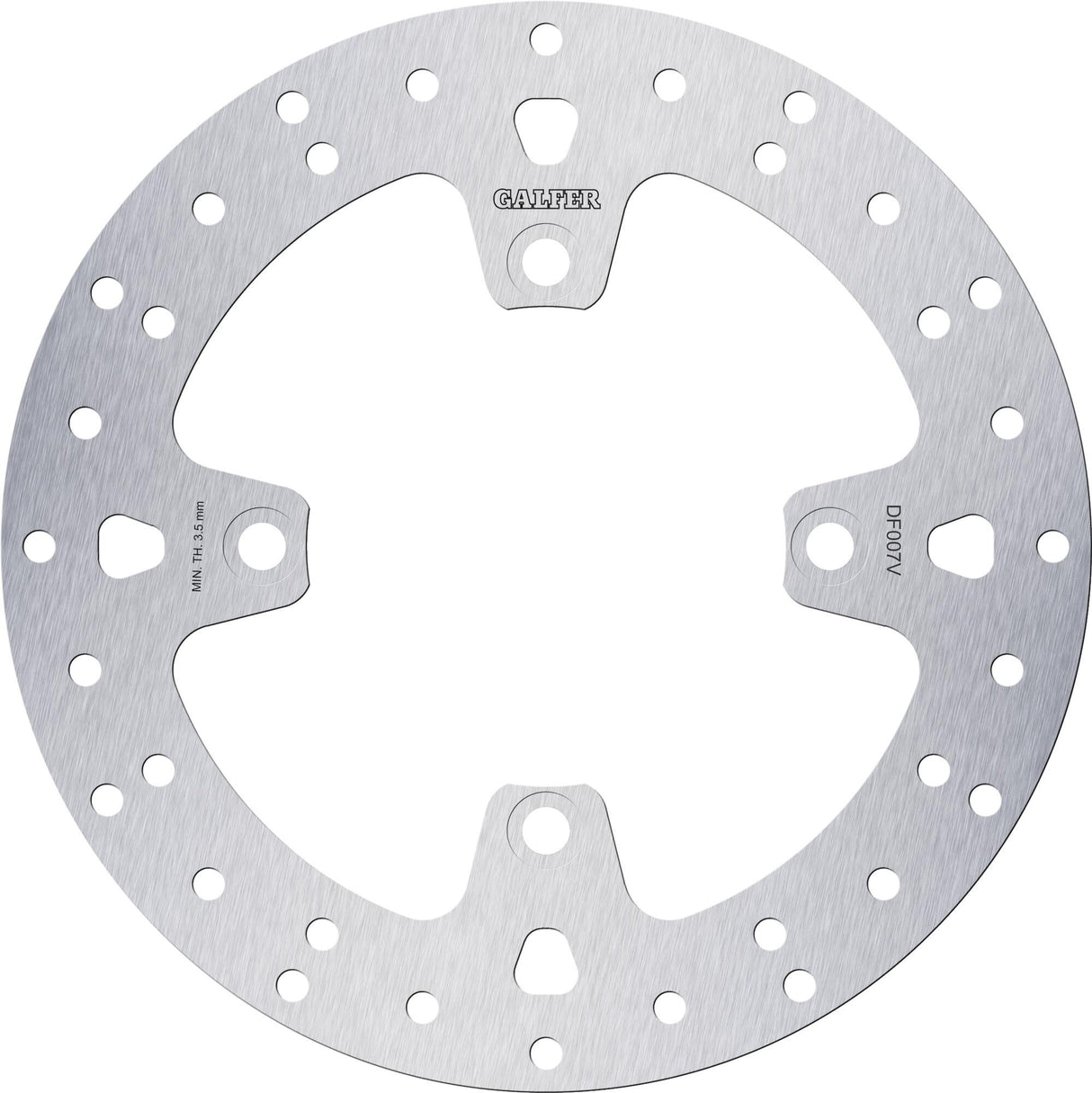 Galfer brake disc df007 rotor df007 type v rigid