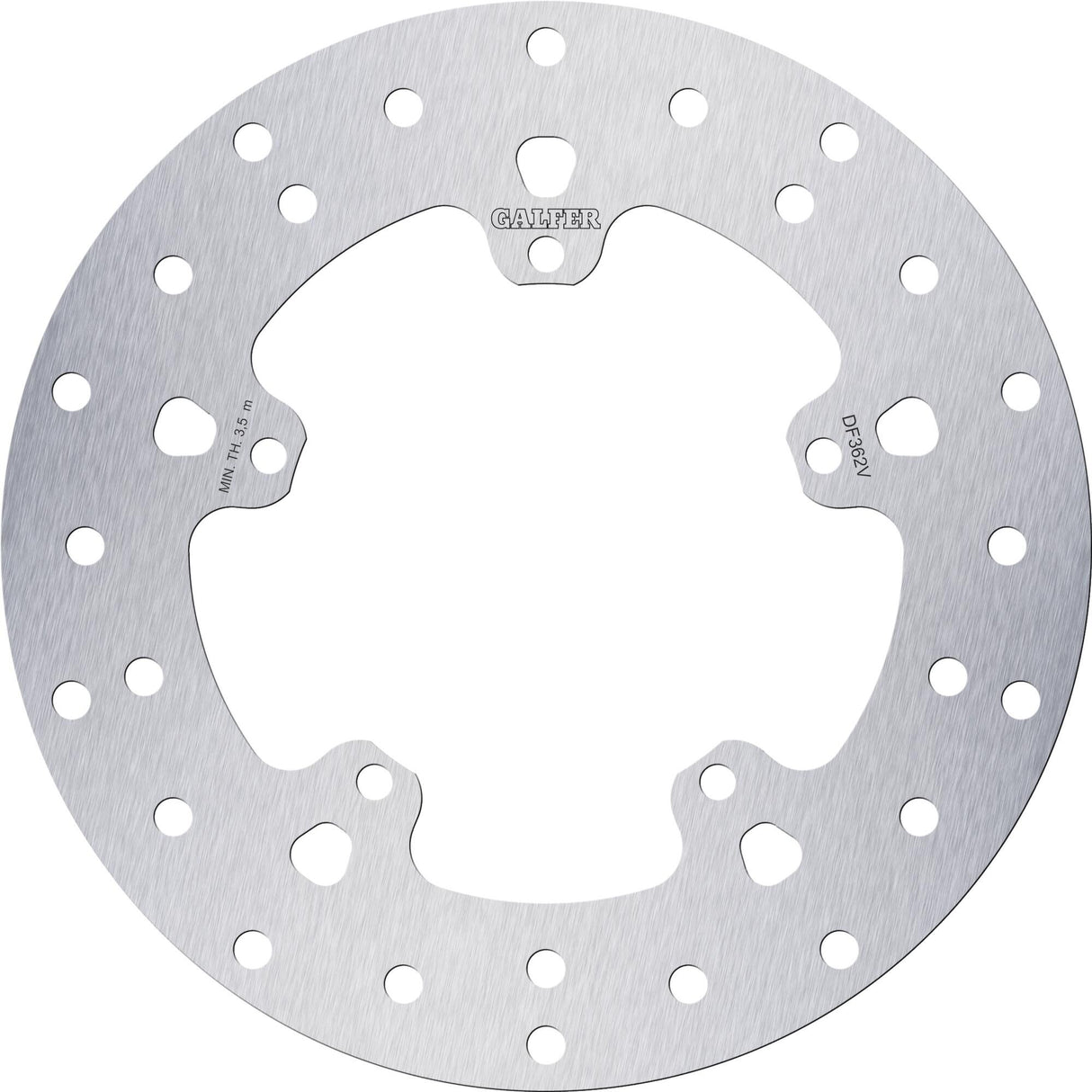 Galfer brake disc df362 rotor df362 type v rigid
