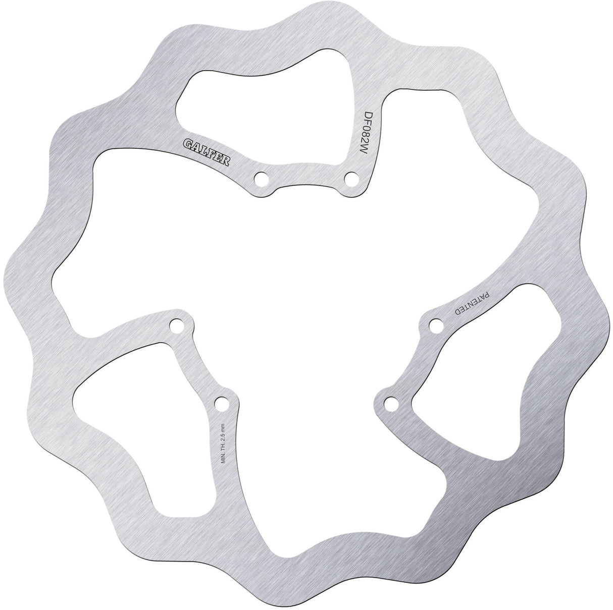 Galfer brake disc df082 wave rotor df082 type w offroad rigid