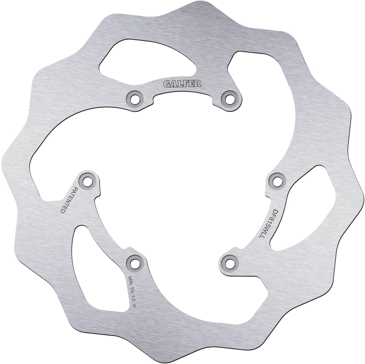 Galfer remschijf df815 rotor df815 wll offroad rigid muddy