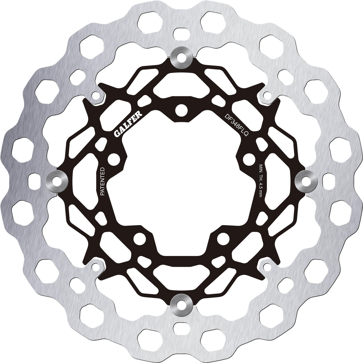 Galfer cubiq remschijf df348 rotor brake rotors floating r90r