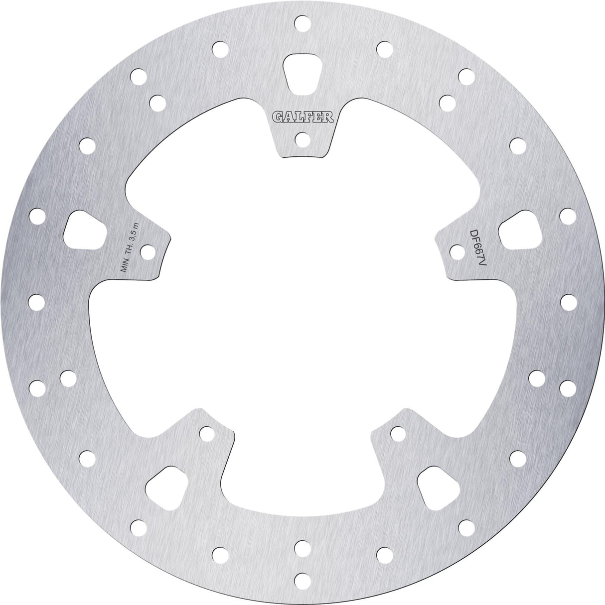 Galfer brake disc df667 rotor df667 type v rigid