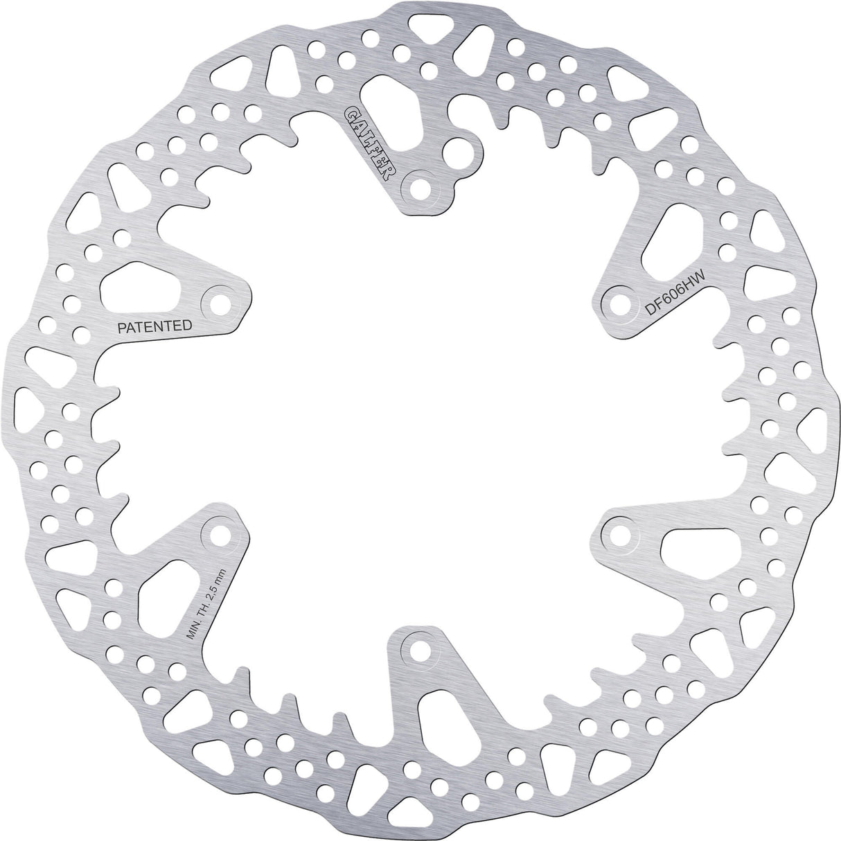 Galfer wave remschijf df606 rotor df606 hw offroad rigid shark
