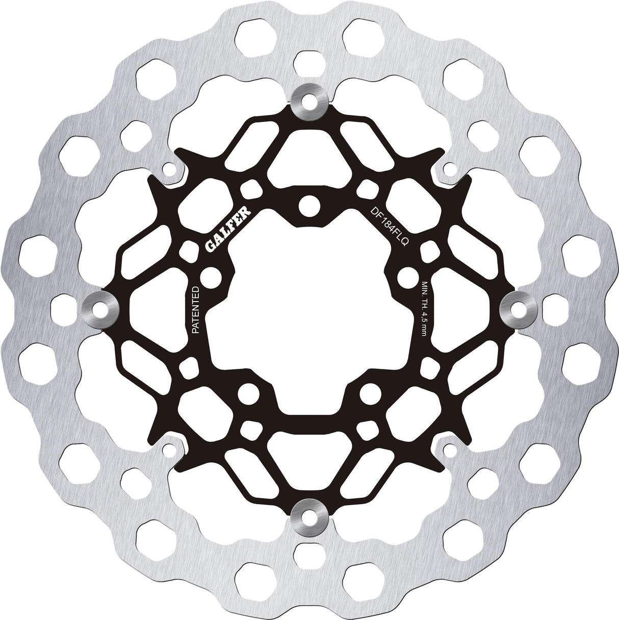 Galfer cubiq remschijf df184 rotor brake rotors floating r90r