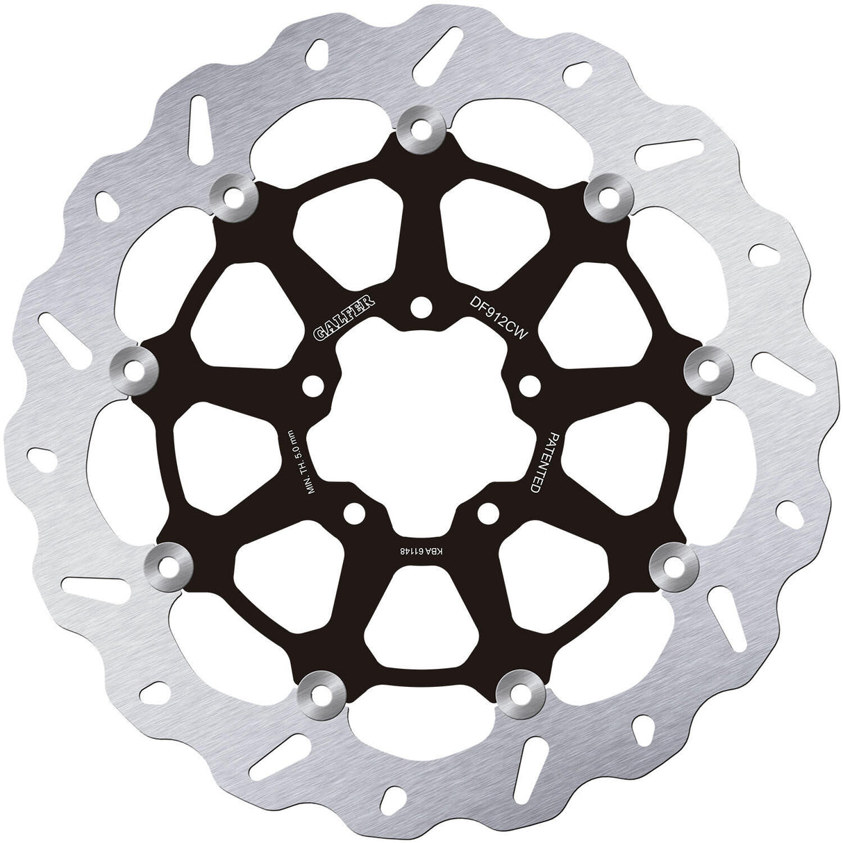 Galfer wave remschijf df912 rotor brake rotors floating r90r