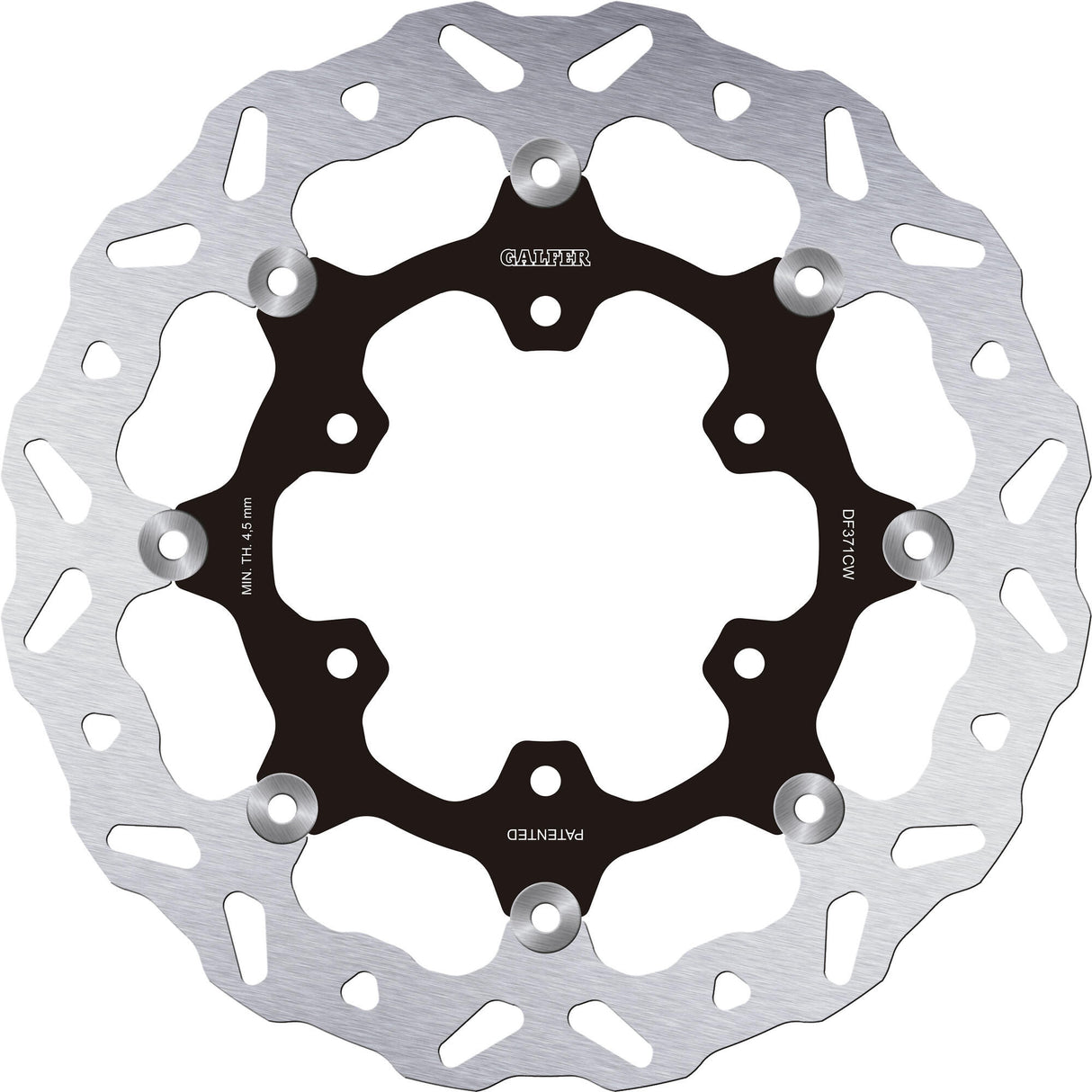 Galfer golf remschijf df371 rotor brake rotors floating r90r