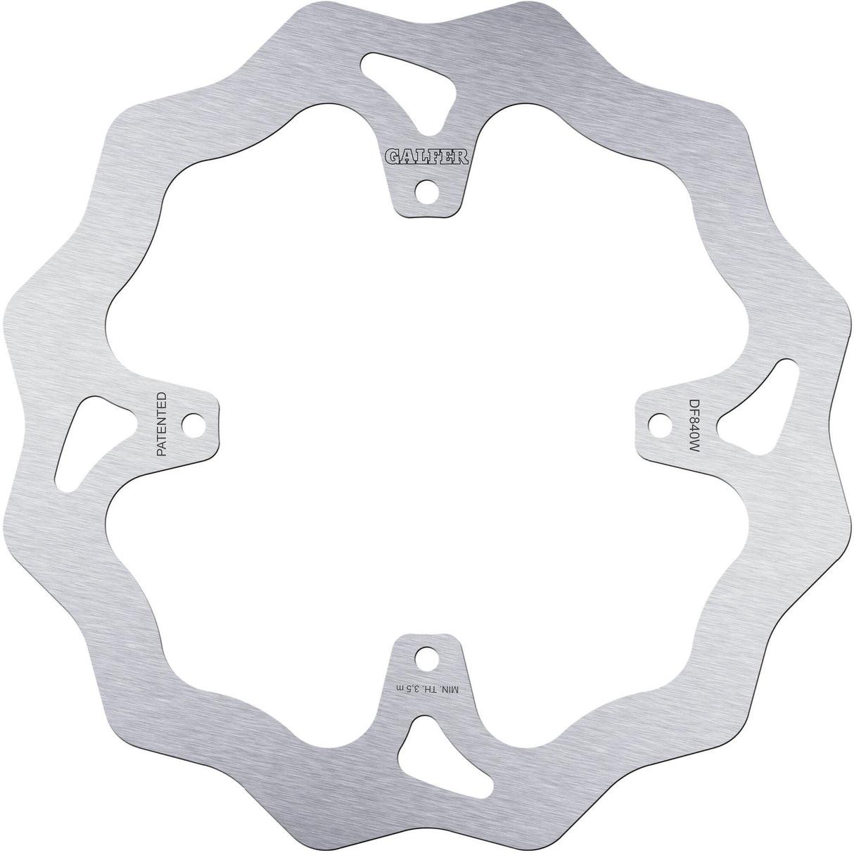 Galfer golf remschijf df840 wave rotor df840 type w offroad rigid