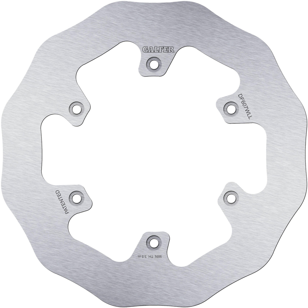 Galfer wave remschijf df607 rotor df607 hw offroad rigid shark