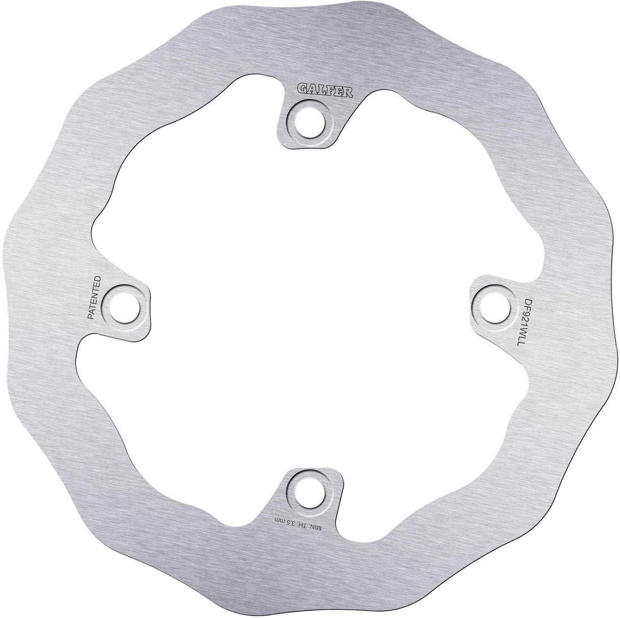 Galfer wave remschijf df921 wave rotor df921 wll offroad rigid muddy