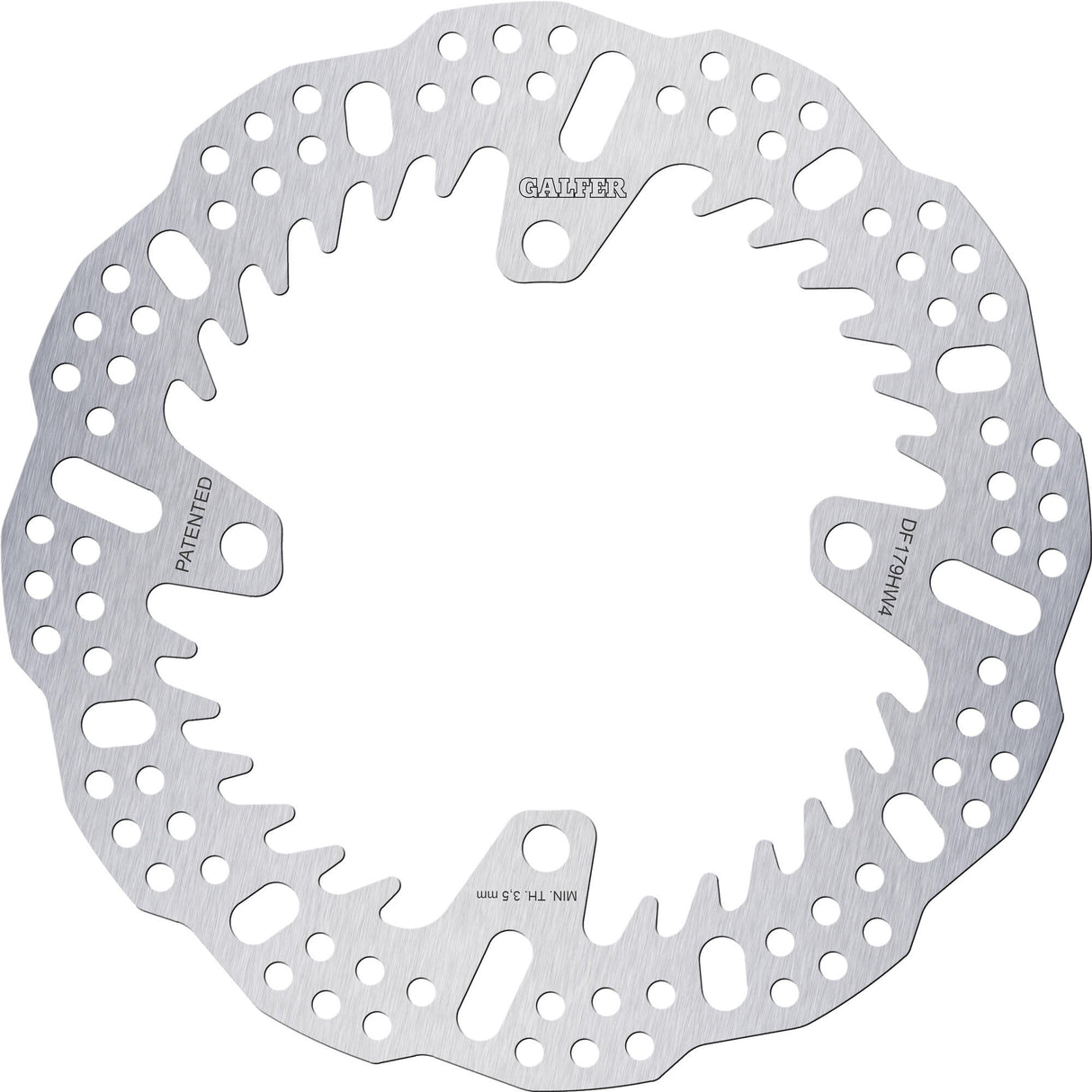 Galfer golf remschijf df179 wave rotor df179 hw4 motocr. rigid shark