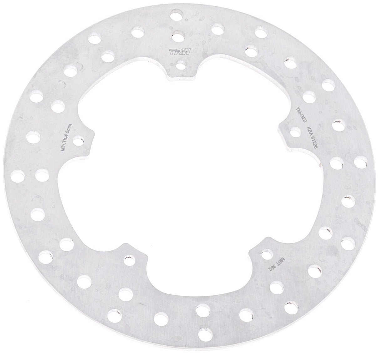 Trw -lucas remschijf mst392 rotor mst392 rigid