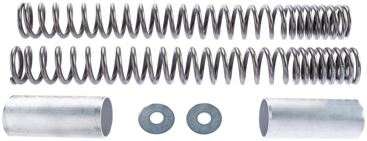 Wirth voorvork veerset gepolijst fork spring set 3060 polished, sleeve 639