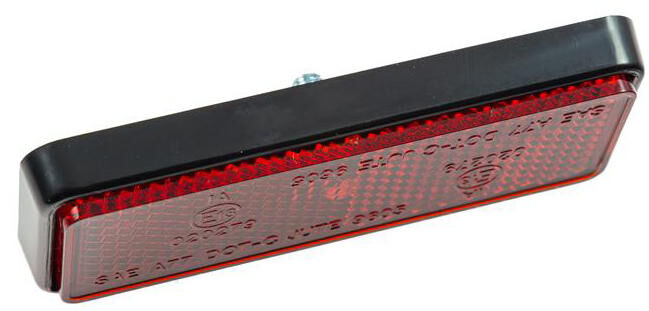 Zieger reflector adhesive reflector with thread 90x35 red