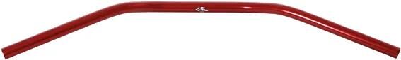 Lsl handlebars superbike handlebar superbike a flat anodized red
