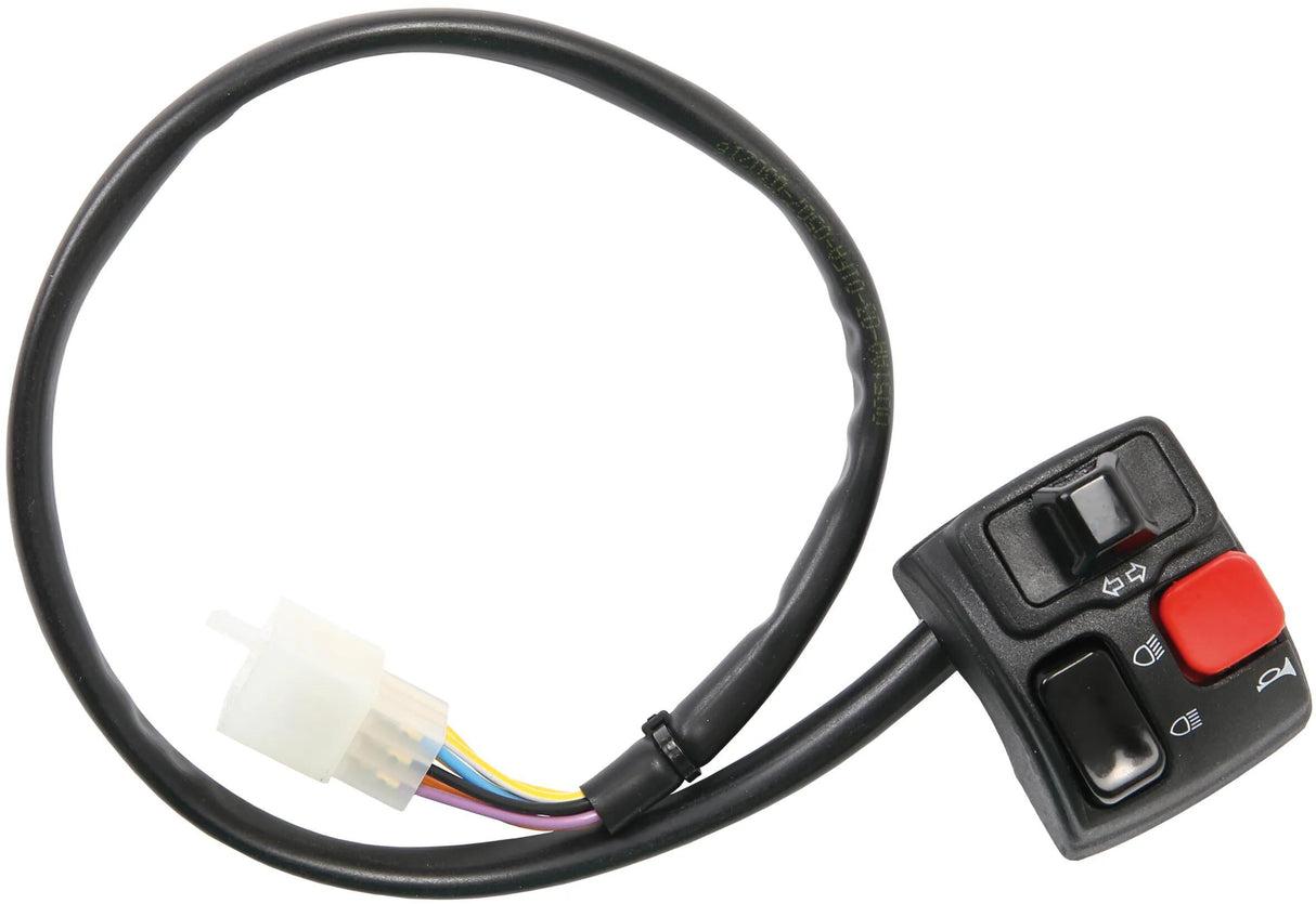 Domino switching unit handlebar shifter left turn signal, horns, left