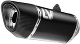 Leovince geluiddemper sbk lv-14 r black edition schalld leo slipon lv-14 r sw
