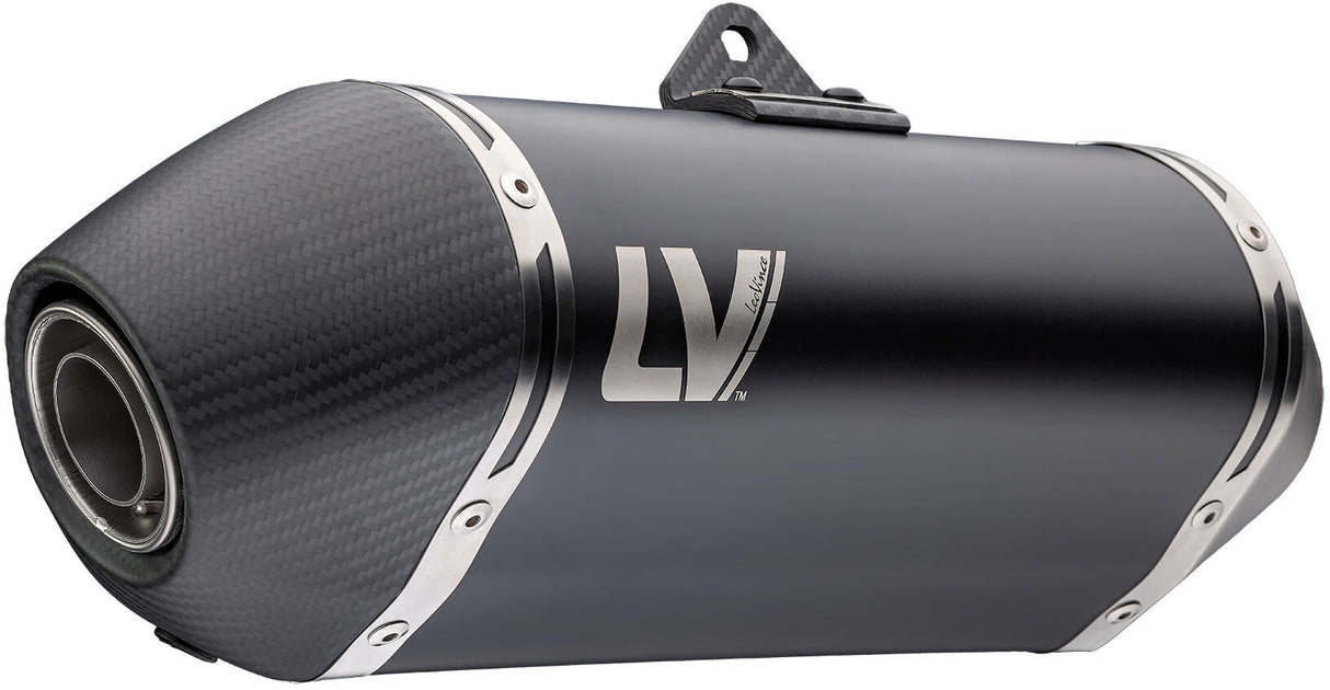 Leovince geluiddemper sbk lv-14 black edition silencer sbk lv-14 bl.ed. 15601b
