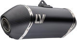 Leovince geluiddemper sbk lv-14 black edition silencer sbk lv-14 bl.ed. 15601b