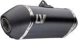 Leovince geluiddemper sbk lv-14 black edition silencer sbk lv-14 bl.ed. 15604b