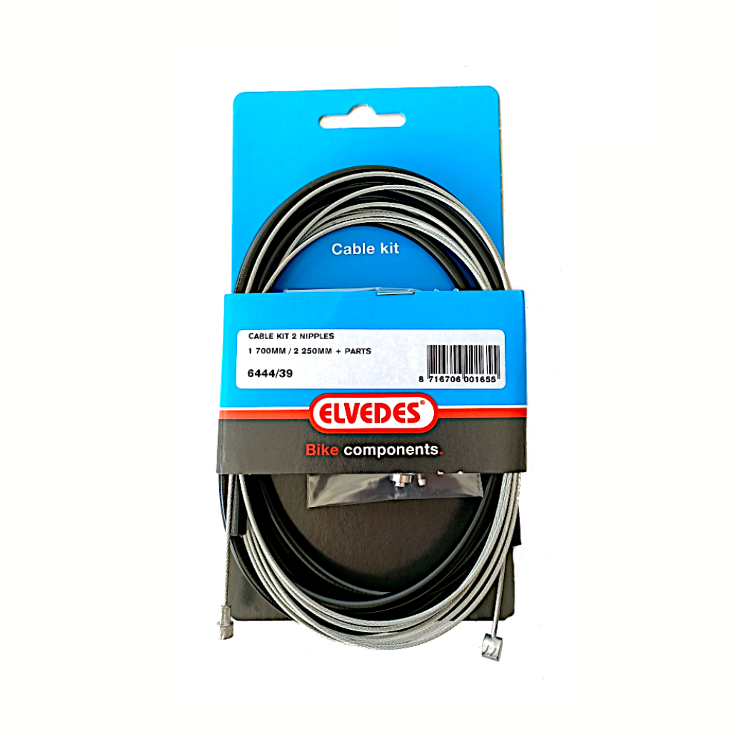 Ensemble de câbles de frein arrière 6444 39 Universal 800 2250 mm noir