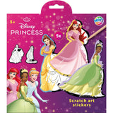 Creative craft group scratch art stickers - disney princess, 6 pcs.
