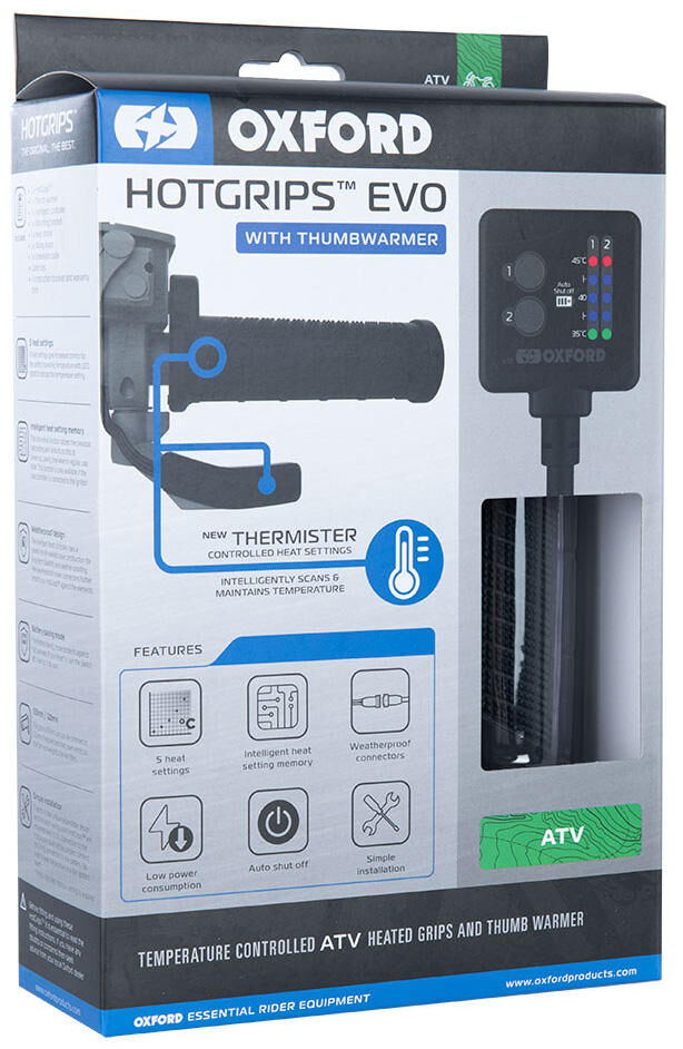 Oxford handvatverwarming hotgrips®evo .