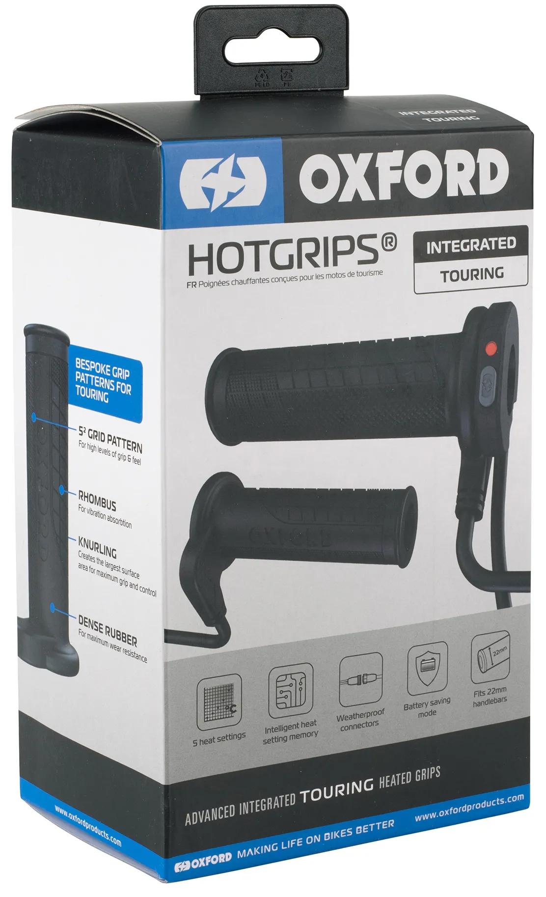 Oxford handvatverwarming hotgrips®advanced integrated heated grips advanced integr. touring