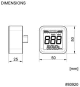 Daytona cube speedometer speedometer cube m speed alu sw