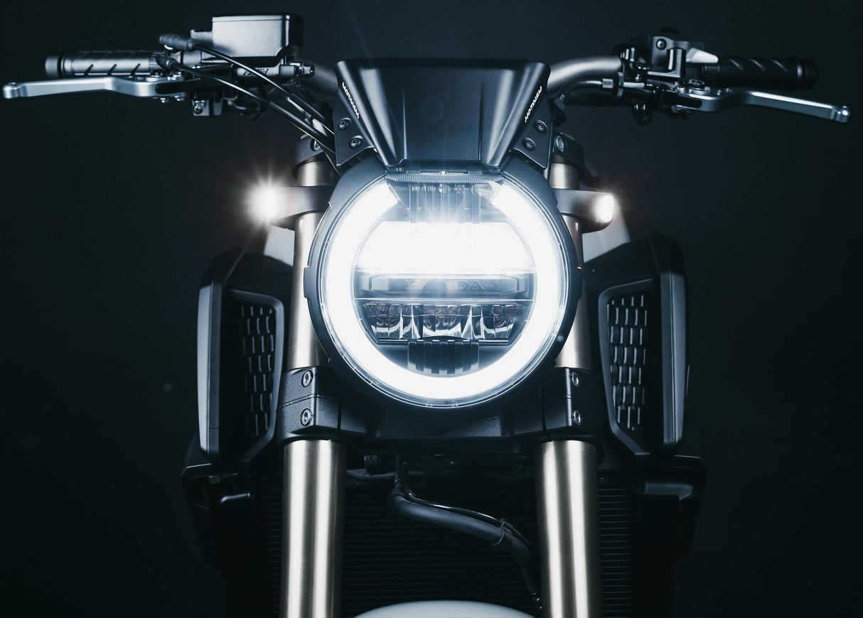 Motoism fork clamp indicator type three