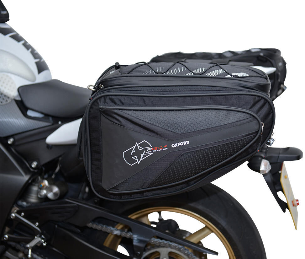 Oxford P60R side pockets, black, 2x30L
