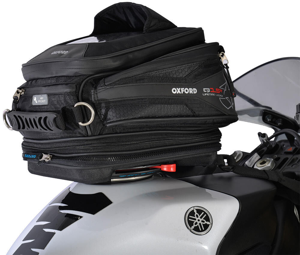 Oxford q15r tank backpack tank backpack q15r black 15l quicklock