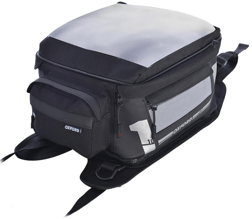Oxford f1 m18 tank backpack tank backpack f1 black 18l lashing straps