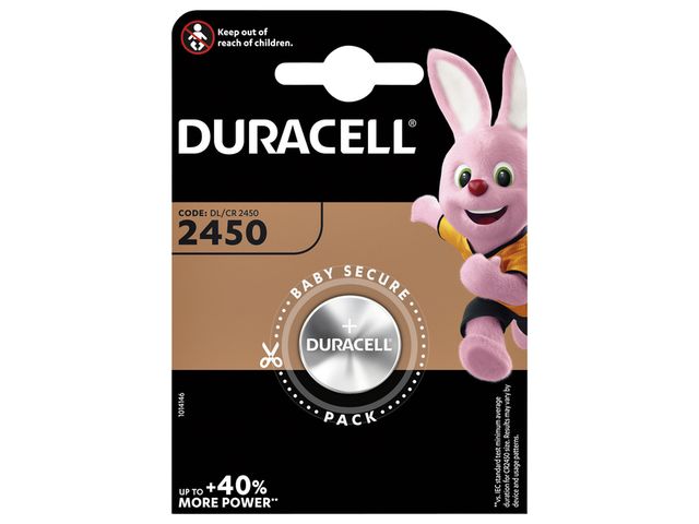 Duracell Specialty 2450 Lithium button cell battery
