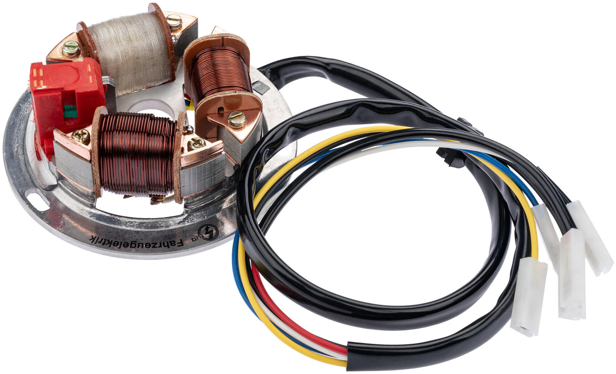 Mza grondplaat stator base plate 12v 42 21w 8305.2 2-100