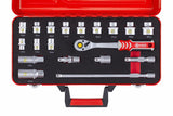 Connex producten dopsleutelset profi 38 19 delig