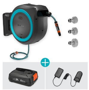 Gardena Wall-Mounted Hose Box PowerRoll XXL P4A Set