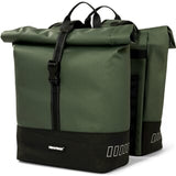 Urbanproof urbanfast rolltop dobbelt cykelpose 38 liter grøn