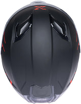 Spec-x integraalhelm sx-82.03 r2 stinger helmet sx-82.03 r2 black matt red xl pin rea