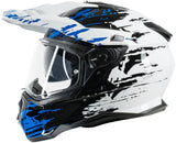 Spec-x enduro helmet sx-62.01 r1 stinger adv helmet spac-x sx-62.01 r1 stinger adv s white blue