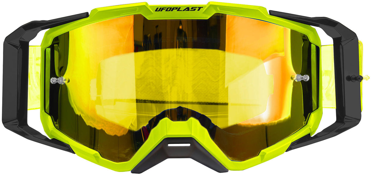 Ufo plast crossbril "core 2.0". crossglasses ufo plast core 2.0 yellow/black