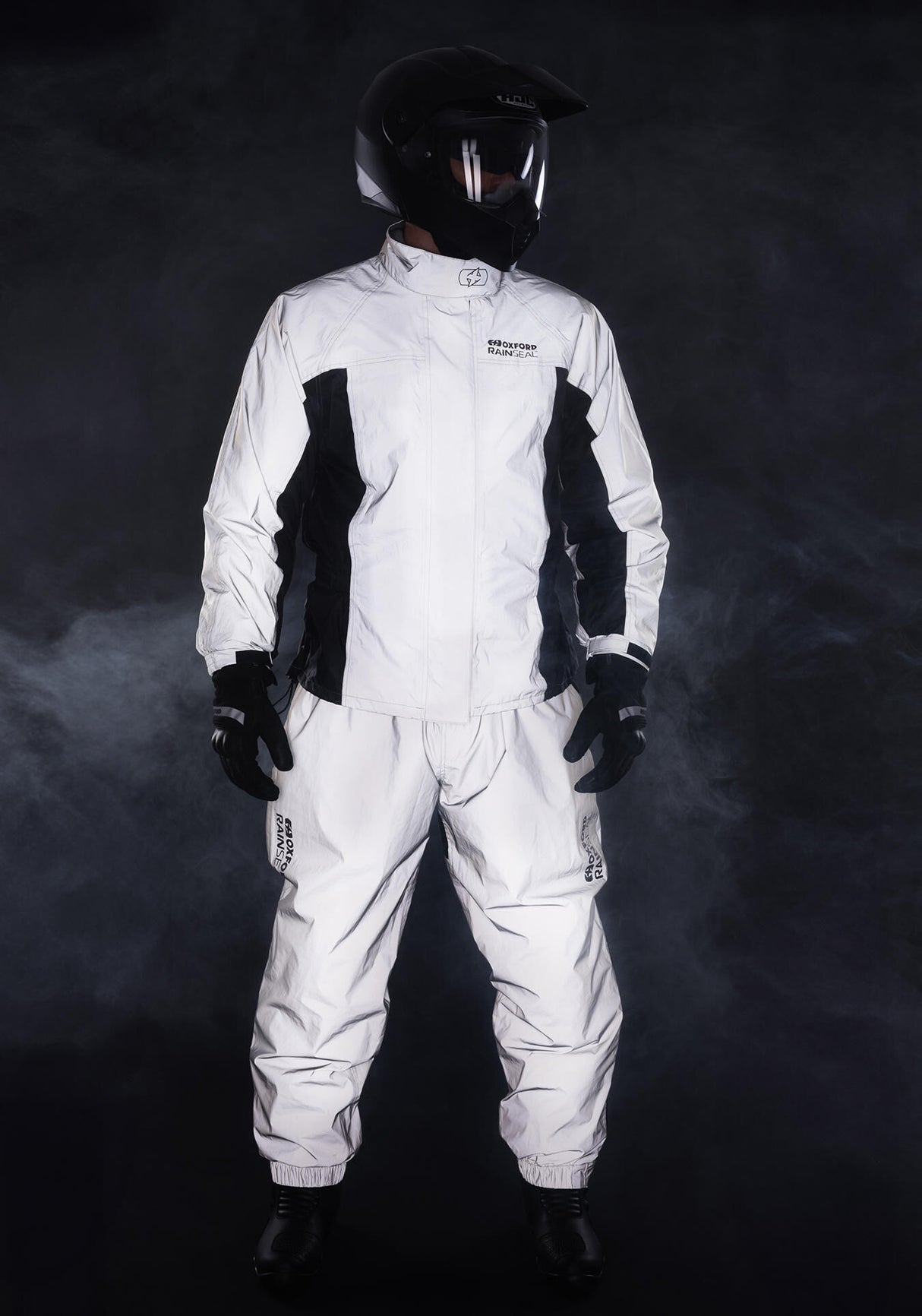 Oxford regenbroek rainseal bright rain trousers rainseal xl white bl.