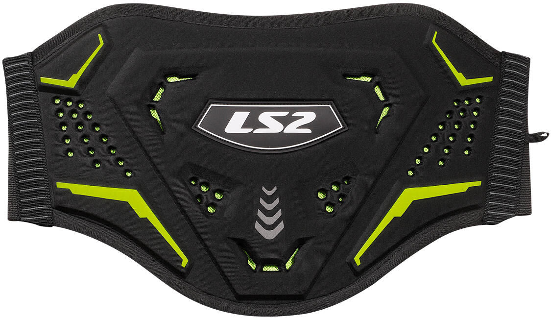Ls2 kidney belt koku kidney belts koku black yellow gr. 3xl-5xl