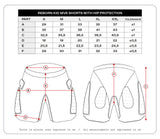 UFO kissskydd byxor reborn mv6. skyddsbyxa för barn reborn mv6 svart gr. xl