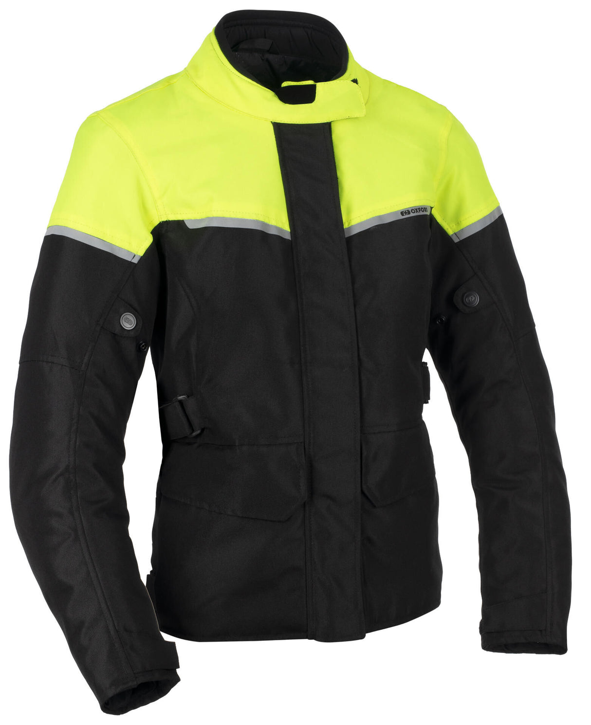 Oxford jas spartan long wp ws jacket zwart . jacket spartan da bw neon yellow long gr. 2