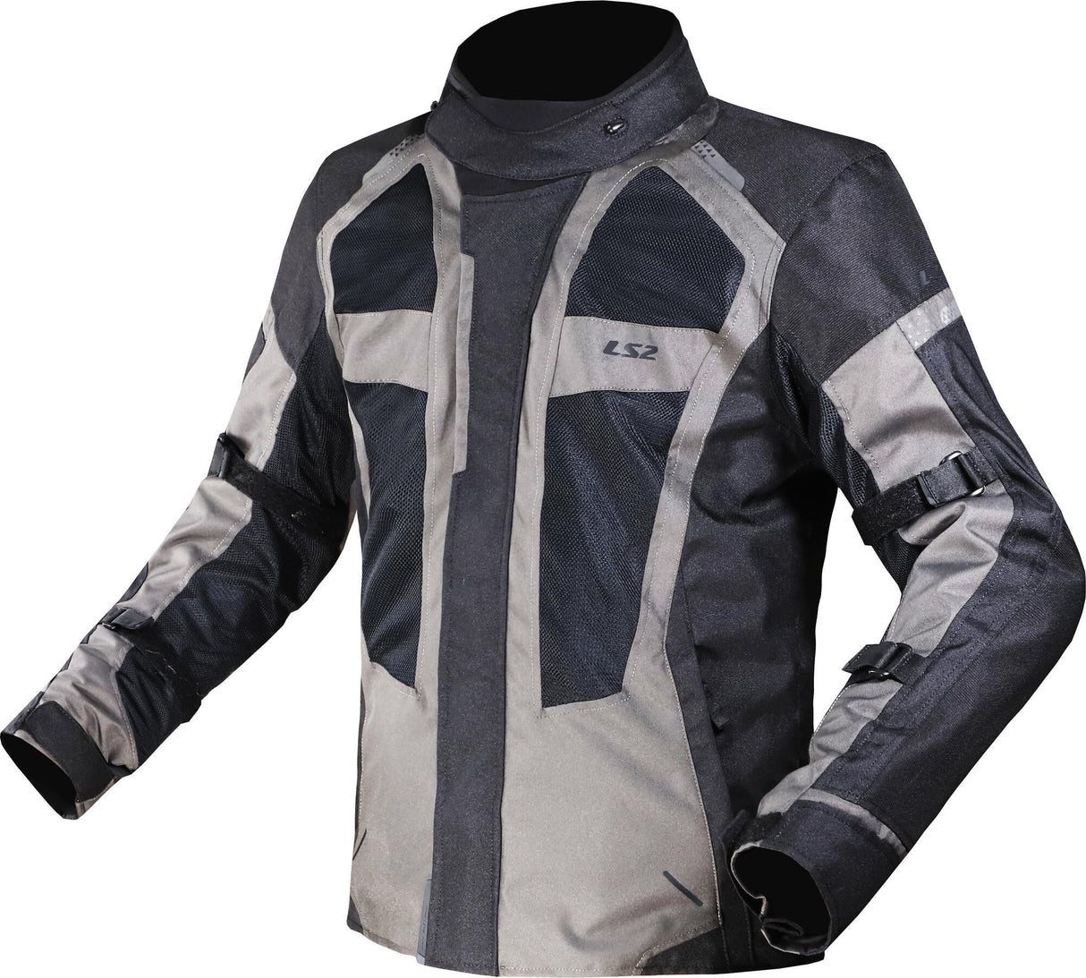 Ls2 scout jas jacket scout man black dark gray xxl