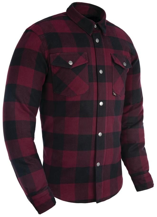 Oxford jas kickback 2.0 shirt shirts kickback 2. black red size 5xl