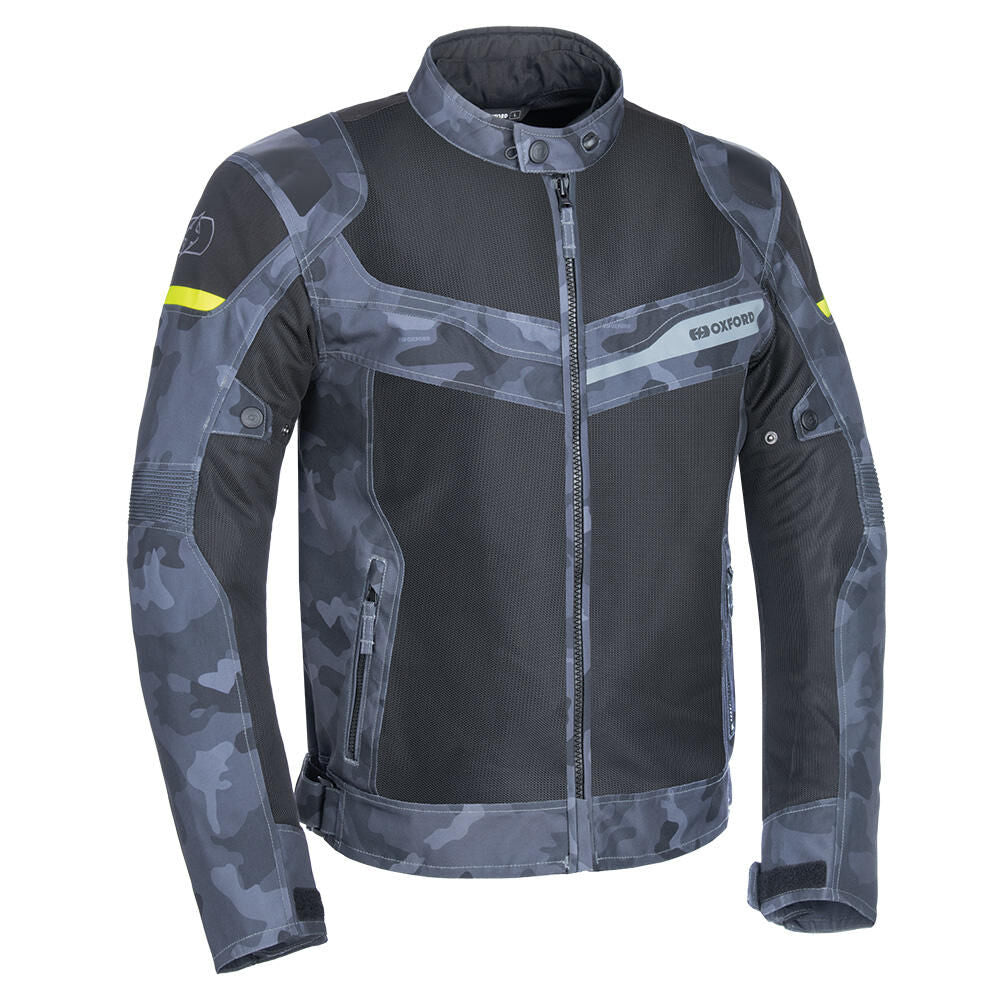 Oxford dakar air 1.0 dry2dry™ jas jacket dakar d2d air gray camo gr. xl