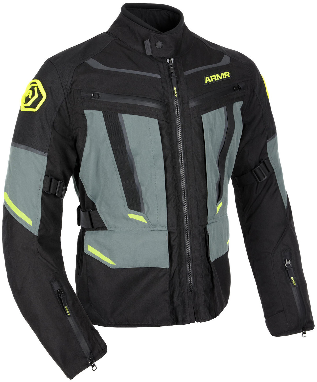Armr jas kumaji 3.0 jacket kumaji 3.0 wp ms black green yellow gr.