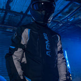 Armr jas kiso 4.0 jacket kiso 4.0 wp ms black grey blue gr. m